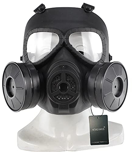 Paintball Masken CS Spielemaske Jagd Taktische Masken Cosplay Halloween Schutzmaske Atmungsaktive Dummy-gasfilter Maske mit Turbo Lüfter