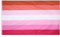 Amosfun Drapeau lesbienne arc-en-ciel Couleurs vives Grand drapeau Gay Pride pour l'intérieur et l'extérieur