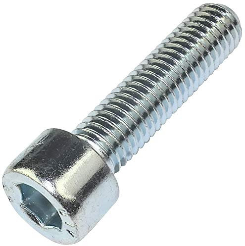 AERZETIX - Set di 20 pezzi - Bulloni M10x40 - con testa esagonale interna - Ø10x40mm - DIN 912 - classe 8.8 - acciaio zincato - fai da te - attrezzo di montaggio/ferramenta - C47716