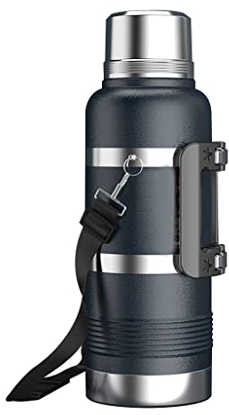 Olla De Aislamiento De Acero Inoxidable Para Exteriores Con Tapa De Brújula, Termo De Gran Capacidad, Taza De Aislamiento Para Viajes En Automóvil, Termo Para Café Caliente, Mantener Caliente 60 H