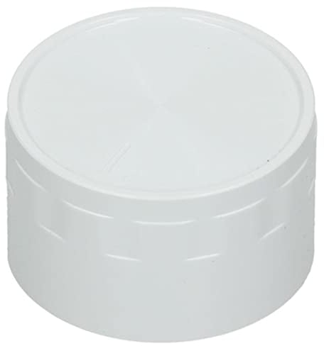 SPARES2GO Programme Control Button Knob compatible with Beko Dishwasher (White)