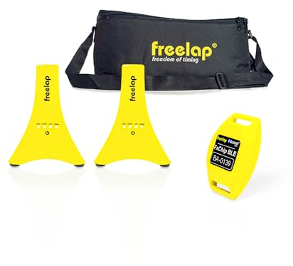 Freelap Zeitmesssystem Set Multisport - Anfänger | Ideal für Sprints | Inkl. Transporttasche | Einzelnutzung | Erweiterbar | Einfacher Aufbau | Kunststoff