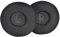 Paraorecchie in pelle compatibili con cuffie wireless AKG Y50 / Y55 / Y50BT Cuscino in schiuma morbida cuscinetti auricolari paio di cuffie in-ear accessori per altoparlanti Urt942 (nero, taglia