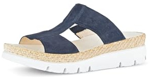 Gabor Damen Pantoletten, Frauen Slipper,Best Fitting,Schlupfschuhe,schluepfschuhe,Slip-ons,Backless Slipper,Mules,Marine,44 EU / 9.5 UK