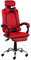 Totò Piccinni Sedia Ufficio BETA Gaming Ergonomica Reclinabile Girevole con cuscini e poggiapiedi con rotelle e poggiatesta (Beta Rosso)