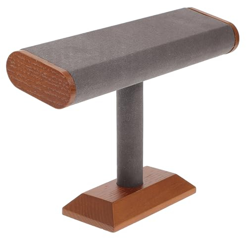 PACKOVE Uhrenständer Armbandständer Armband Scrunchie Halter Herrenuhren Uhr Aus Holz Uhrenhalter Für Herren Uhr Für Männer Haar Schmuckstücke Massivholz Lipgloss Mann