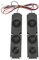 Evliery 1 Paire 8 OHM 10 W Bricolage LCD TV Haut-Parleur avec Effet de Graves Lourds Gamme ComplèTe Publicité TV Haut-Parleur RéParation Accessoires