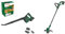 Bosch Akku-Laubbläser UniversalLeafBlower 18V-130 & 06008C1A03 Bosch Rasentrimmer EasyGrassCut 18V-230 (1x Akku 2,0 Ah, 18 Volt System, Schnittkreisdurchmesser: 23 cm, im Karton) Classic Green