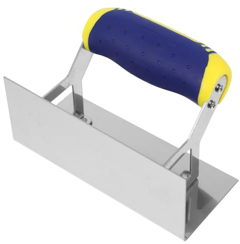 jojofuny Edelstahl Eckkelle Für Trockenbau Präzisionswerkzeug Für Glatte Verputzarbeiten Ergonomischer Griff Für Innen Und Außenecken Langlebig Und Pflegeleicht Professionelle