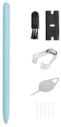 Tab S6 Lite S Pen Stylus Replacement for Note Taking and Drawing (Blue) | Natural grip and impressive pressure sensitivity, Magnetic Side Attachment, Compatible with Galaxy Tab S6 Lite All Models
