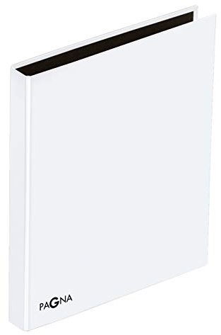Pagna Ringbuch A4 Basic, 4-Ring-Mechanik, weiß