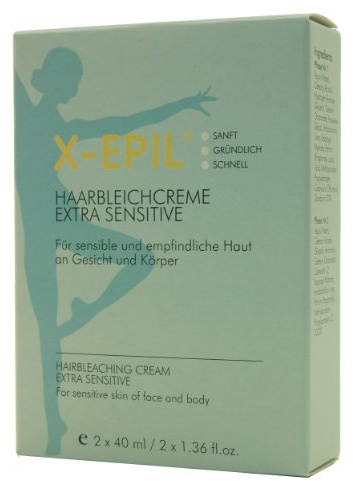 X-EPIL Haarbleichcreme 2X40 ml