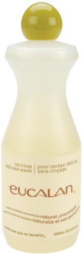 Eucalan - Nourishing mild detergent for hand and machine washing, fragrance, odourless, pack size 500 ml