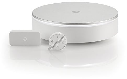 Myfox Home Alarm, funk Alarmsystem, Alarmanlage für das Haus, WLAN, kabellos, proaktiv und vom Smartphone steuerbar mithilfe einer Android-/iOS-App, BU0101