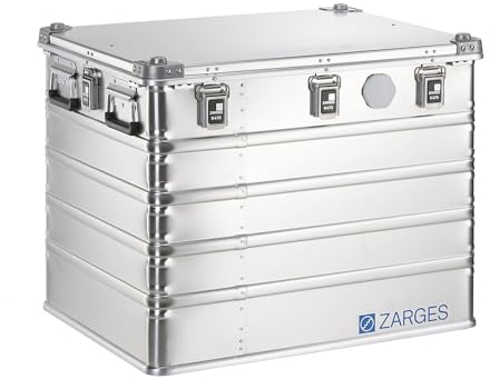 ZARGES | Alu-Universalbox IP67 | Inhalt 239 l | Außenmaß LxBxH 800 x 600 x 610 mm
