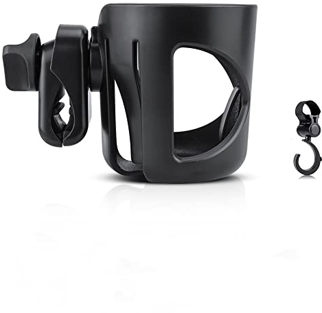 Jooheli Getränkehalter/Becherhalter für Kinderwagen Buggy,Fahrrad Universal Becherhalter Babyflasche Flaschenhalter für Trinkflaschen Nuckelflaschen Kaffeehalter