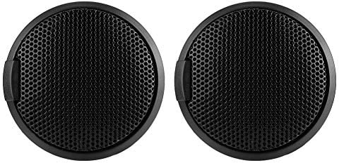 EBTOOLS Lautsprecher 9Cm-Mini Auto Lautsprecher Audio Audio Lautsprecher Auto Lautsprecher Schwarz 20W Runder Klebbarer Lautsprecher Auto Lautsprecher Mit Kleber