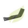 Couteau de fraise droit motoculteur GOLDONI 195mm largeur 50mm