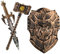 Carousel Toys and Gifts Kids Sword Hammer Shield Toy | Children's Knight Costume Fancy Dress | Play Sword Shield Hammer Set Role Playing