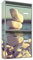 banjado® Briefkastenanlage 2 Fach 36x64x10cm mit Motiv/Briefkasten groß mit Namensschild/Postkasten A4 Einwurf inkl. Montagematerial & je 2 Schlüsseln/Briefkasten ohne Zeitungsfach