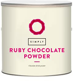 Simply Ruby Chocolate Powder, Hot Chocolate Powder for Smooth & Creamy Hot Beverage, Suitable for Vegetarians (1kg)