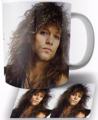 Bon Jovi B Keramik Becher 325ml Tasse Mug
