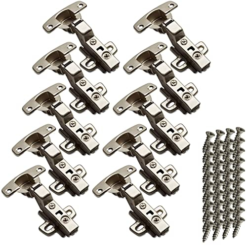 SOTECH 10 pièces Hettich Sensys Paumelles Angle d'ouverture 110° Butée intérieure Hauteur (Distance) 1,5 mm incl. vis M4x16mm Amortisseur intégré