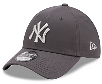 New Era New York Yankees MLB League Essential Grey 39Thirty Stretch Cap