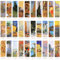 AVECMOI Van Gogh Peintures à l'huile Art Marque-pages, 30PCS Vintage Creative Signets Cadeaux pour les Amoureux des Livres, Enseignants, Étudiants, Amis, Femmes, Hommes
