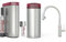 Quooker Flex mit Reservoirs COMBI+ und Cube inkl. Filter Sofort-Kochend-Wasserhahn (Voll-Edelstahl)