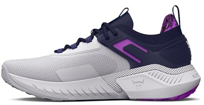 Under Armour Damen Project Rock 5 Disrupt Trainers 3026207 Sneakers Schuhe (UK 4 US 6.5 EU 37.5, White Navy 102)