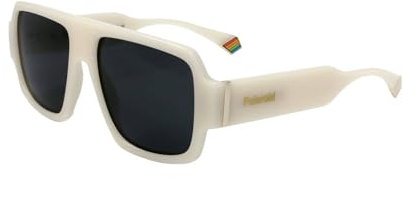 Polaroid Pld 6209/s/x VK6/M9 WHITE Sunglasses Unisex Polycarbonate, Standard, 55