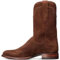 Stivali da Cowboy da Uomo Stivali Vintage Slip-on al Polpaccio Ricamo Modello Diviso con Punta a Punta Stivali in Pelle Patchwork Antiscivolo con Tacco Largo,Marrone,41 EU