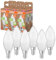 Osram LED STAR CLASSIC B 25 FR LED-Lampe, E14, klassische Minikerzenform, weiß, 3,3W, 250lm, 4000K, kaltweißes Licht, sehr geringer Energieverbrauch, mit recyceltem Kunststoff, 6 - Pack