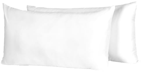 Sweet home WORLD Kissen 2er Set, Kissenfüllung 40x80 cm 750g Weiches Mikrofaser - Kopfkissen Nacken und Kopf - Innenkissen Atmungsaktiv