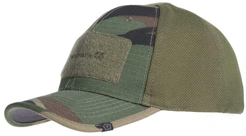 PENTAGON Raptor BB Rip Mesh Camo Cap One Size, grün, Einheitsgröße