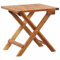 Iiaky Klappbarer Garten-Couchtisch 40 x 40 x 40 cm Massivholz Akazie Couchtisch Mit Schublade