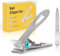 Nail Nagelknipser für Fußnägel dicke Nägel, 16,7 mm breiter Kieferöffnung, Zehen- und Fingernagelknipser mit Feile, robuster Edelstahl, scharfer Nagelknipser für Männer, Frauen, Senioren, harte Nägel