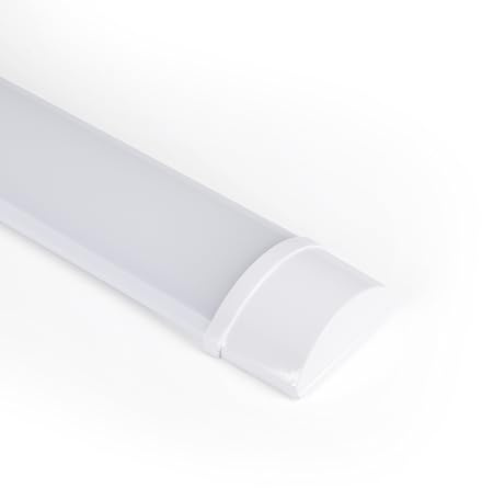BARCELONA LED-Schirm, Hochleistungs-LED-Lampe, 18 W, 60 cm, IP20, 4000 K, neutrales Licht, LED-Steckdosenleiste für Gewerbeflächen, Büros, Supermärkte, Parkplätze