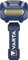 VARTA Headlight H10 LED Stirnleuchte (waschbares und bequemes Kopfband, schwenkbarer Kopf, batteriebetrieben) blau für den Alltag, freihändiges Arbeiten, Hundespaziergang oder Wandern