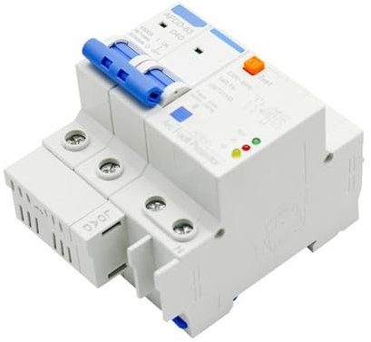 Disjoncteur différentiel, interrupteur principal avec protection contre les arcs électriques, 1 pièce(1P and N,20A)