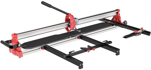 RUBI RCH‑1200-RS Profi-Fliesenschneider, Aluminium, tragbar, 120 cm, großes Format, manueller Schnitt, große Platten