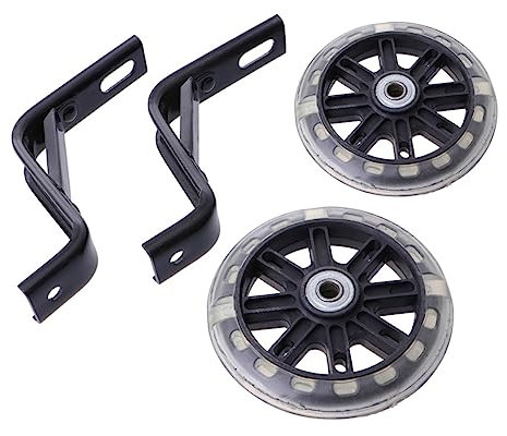 Sosoport 2stücke Kinderfahrradstützräder Mit Blinklicht Und Halterung Aus Robustem Material Gefertigt Verschleißfest Und Langlebig Für Und Stabilität Beim Fahrradfahren