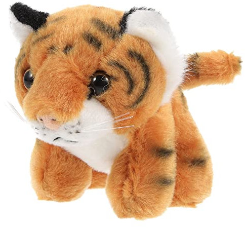 BESTYASH Tiger Schlüsselanhänger Plüsch Tiger Anhänger Rucksack Schmuck Tasche Verzierung Klein Leicht Zum Aufhängen Geschenk