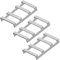 Lot de 3 sangles pour bâche de piscine - Fermeture de sécurité résistante aux intempéries - Pour jardin et terrasse