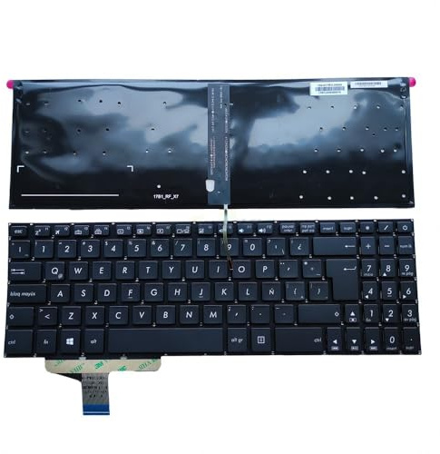 LWDOZMD N580 IT/GK/HU/LA Tastatur mit Hintergrundbeleuchtung für Asus für VivoBook N580V N580VD N580VN N580GD, italienisch, griechisch, ungarisch, lateinisch(LA Backlight)