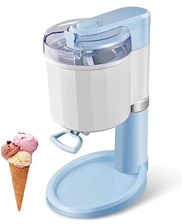 Yaourtière glacée 1L Machine Crème Glacée Mini Fruit Maker for La Maison Électrique Milkshake DIY Cuisine Automatique Dessert Machine à glace