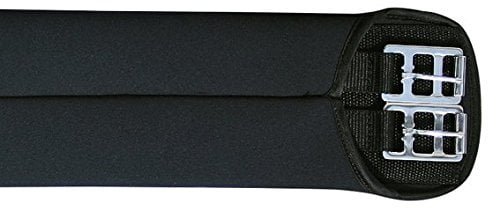 HKM 6281 Softoprensattelgurt, Sattelgurt Softopren Rollenschnallen, Schwarz, 50