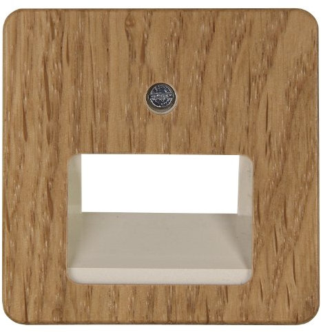 Kopp 349530181 Milano Eiche-Natur Abdeckung für UAE-Anschlussdose
