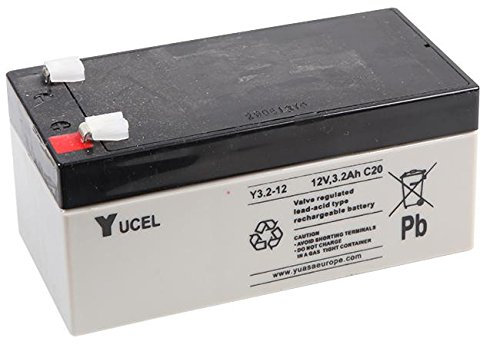 YUASA Y3.2-12 BATTERY LEAD ACID 12V 3.2AH YUCEL [1] Pro-Series (Epitome Verified)
